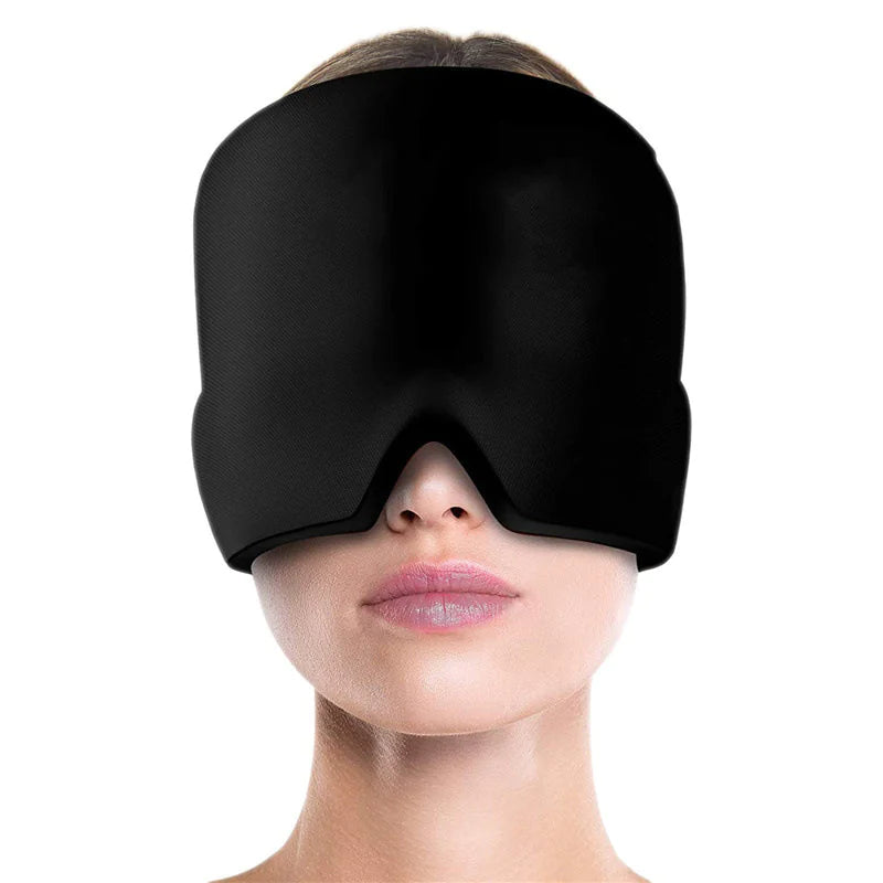 Migraine Relief Hat Mask - Cold Compress Hood