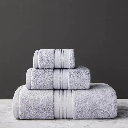 New Egyptian Cotton Bath Towel Set