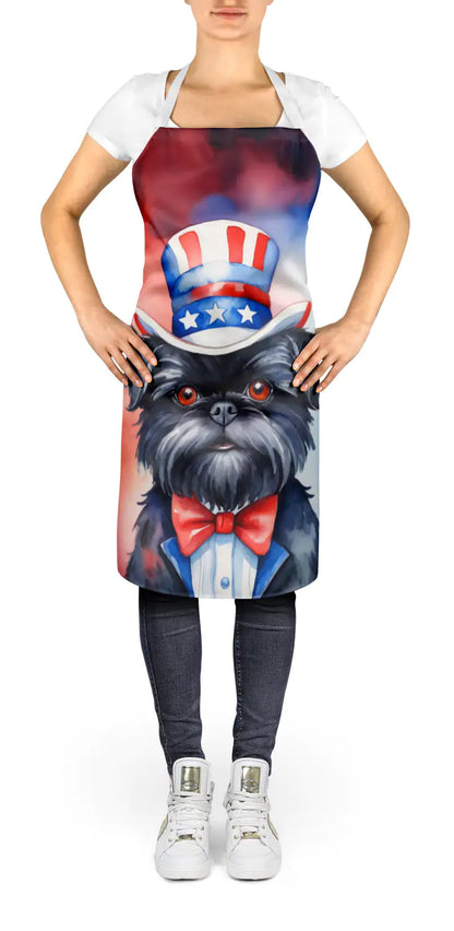 Affenpinscher Patriotic American Apron