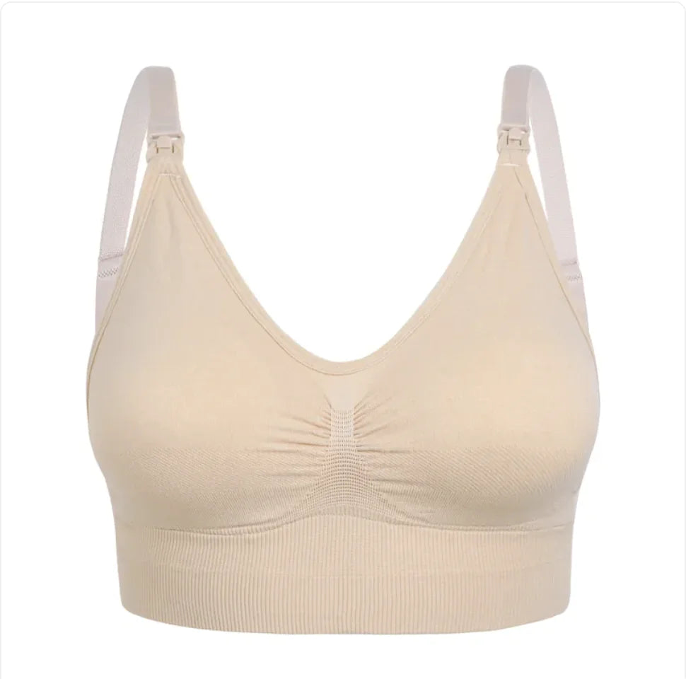 Front-Opening Wireless Nursing Bra