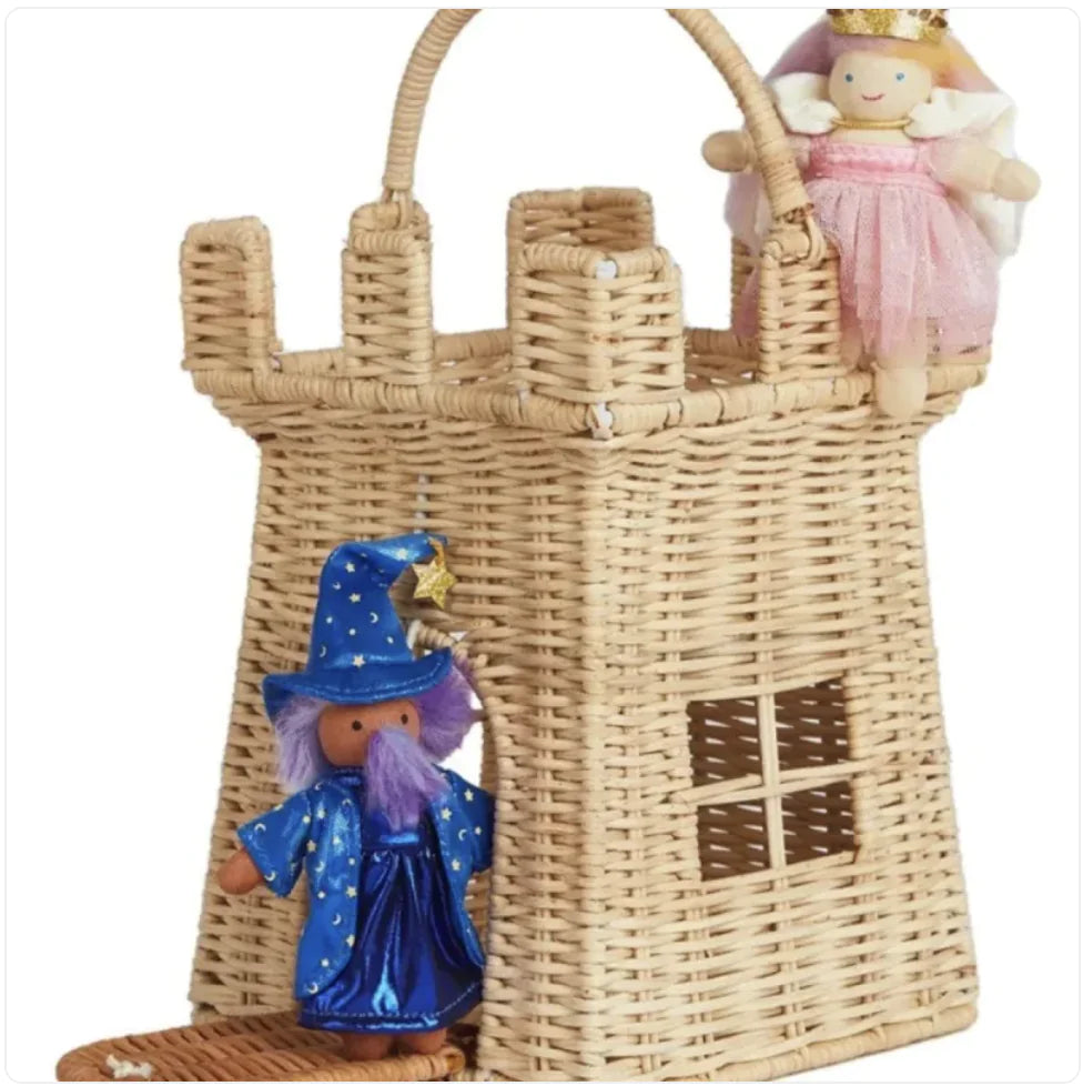 Castle Cabas Toy Storage Bag for Kids