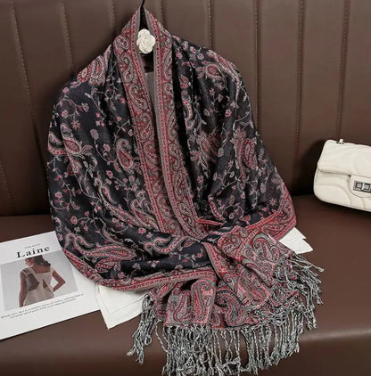 Cashmere Shawl Women's Printed Warm Scarf