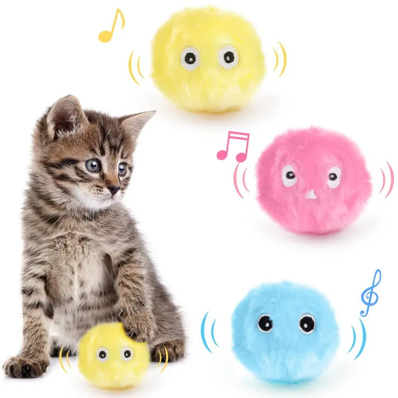 Plush Electric Catnip Training Toy