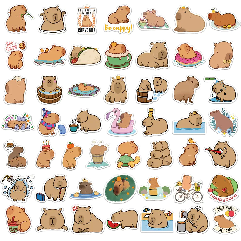 Capybara Sticker Decoration