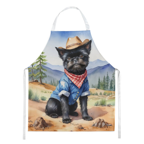 Affenpinscher Cowboy Welcome Apron