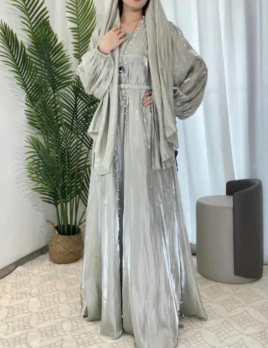 Streamer Yarn Dress Robe