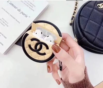 Chanel Silicone Airpod Cases