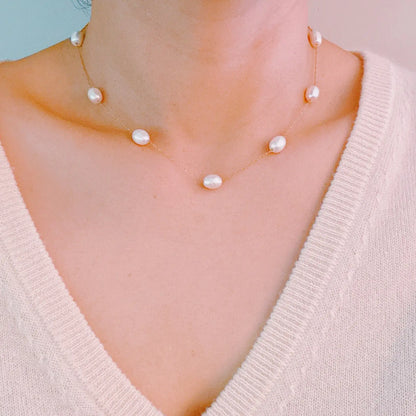 Esther Freshwater Pearl Necklace