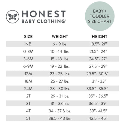 HonestBaby 2-Piece Pajamas Sleepwear PJs 100% Organic Cotton for Infant Baby and Toddler Boy 4T Whales