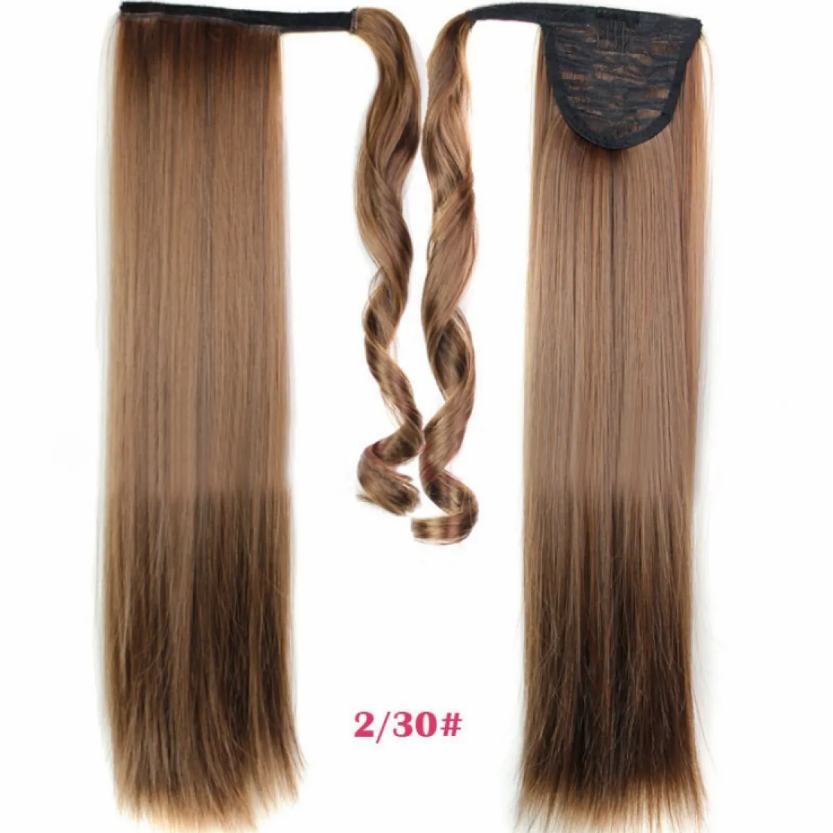 Synthetic Long Straight Wrap Around Hair Extension