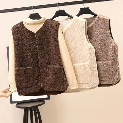 Plush Vest for Fall/Winter