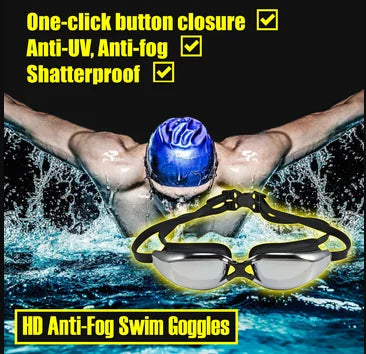 HD Anti-Beschlag Schwimmbrille