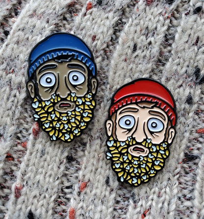 Beard o' Bees Pin