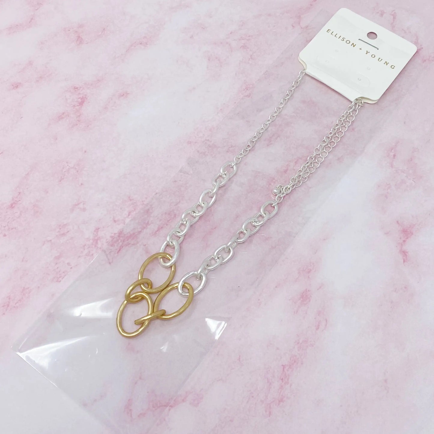 Ashton Chain Duo Necklace