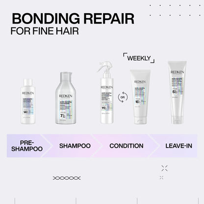 REDKEN Bonding Hair Mask for Dry, Damaged Hair Repair | Acidic Bonding Concentrate | Hydrating 5 Minute Liquid Hair Mask | For All Hair Types 1.01 Fl Oz (Pack of 1)