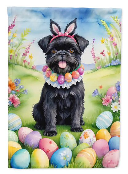 Affenpinscher Easter Egg Hunt House Flag