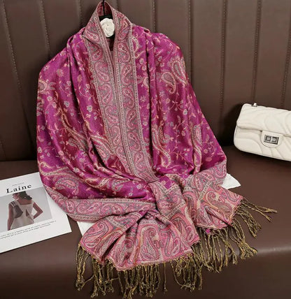 Cashmere Shawl Women's Printed Warm Scarf