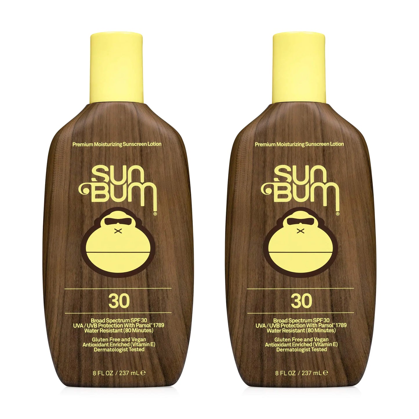 Sun Bum Sun Bum Original Spf 30 Sunscreen Lotion Vegan and Reef Friendly (octinoxate & Oxybenzone Free) Broad Spectrum Moisturizing Uva/uvb Sunscreen With Vitamin E 8 Ounce 2 Pack 16 Fl Oz (Pack of 1)