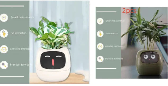 SmartGrow Planter – AI Expressions & Sensors