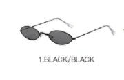 Narrow Small Round Sunglasses