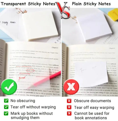 Transparent Note Sticker