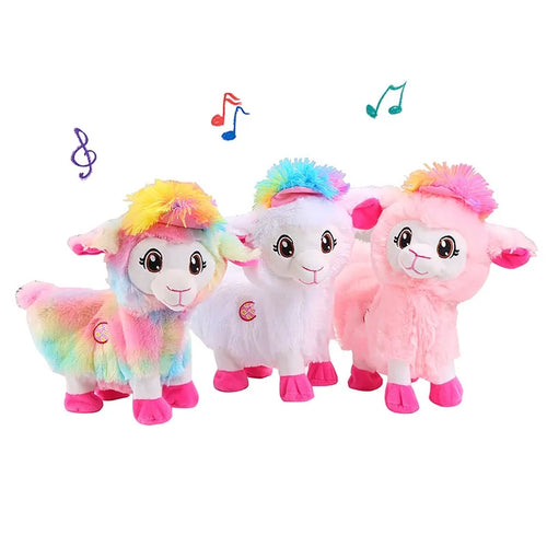 Pelúcia Musical Elétrica para Bebês Brinquedos Engraçados Pets Alive