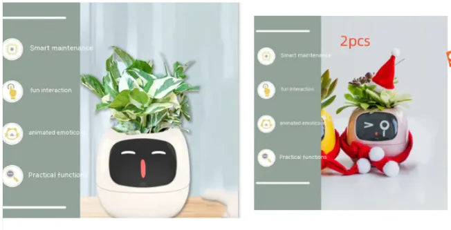 SmartGrow Planter – AI Expressions & Sensors