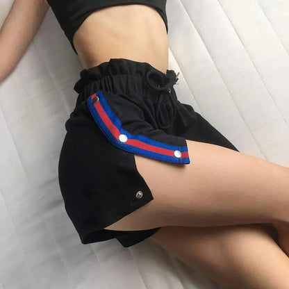 Damen Mädchen Sommer Sport Shorts