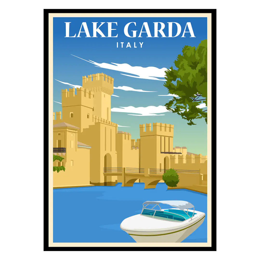 Lake Garda Poster