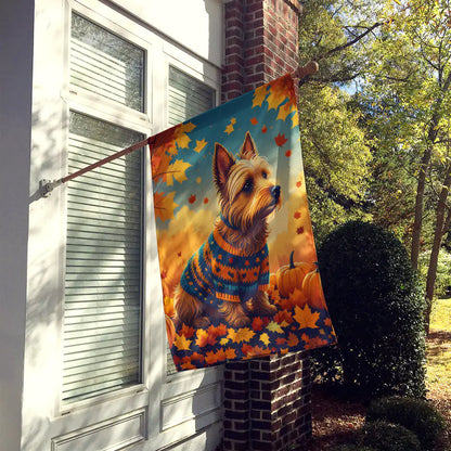 Australian Terrier Terrier Fall House Flag