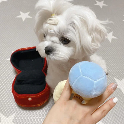 Diamond Ring Dog Sound Toy Suit