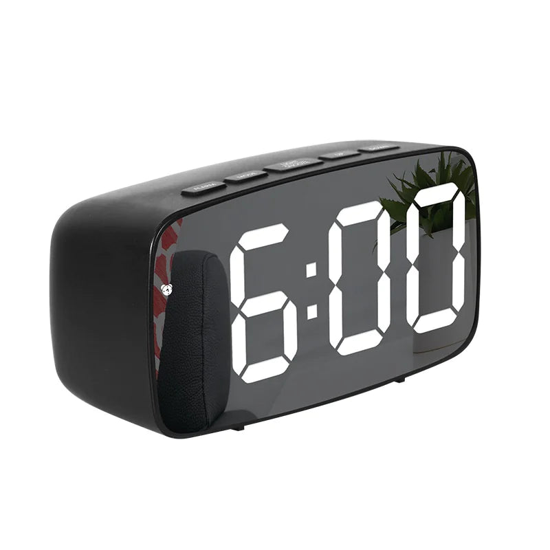 LED Mirror Alarm Clock