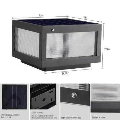 Solar Wall Light With Dimmable LEDs Unavailable Platforms- Temu