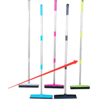 TriPole Dust & Carpet Scraper Broom