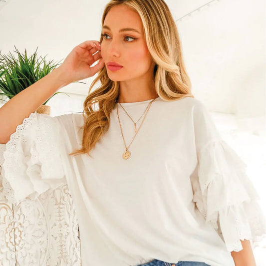 Layered Lace Top