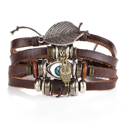 Multilayer Leather Bracelet