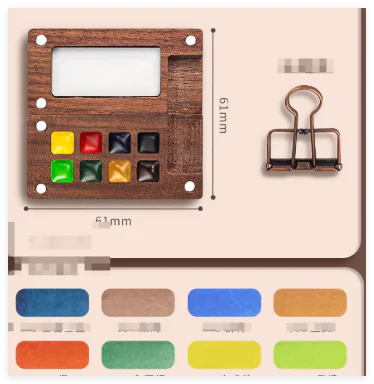 Mini Watercolor Painting Set