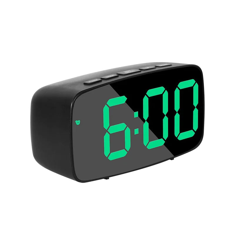 LED Mirror Alarm Clock