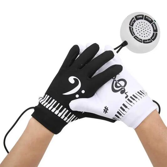 Electric Piano Gloves For Interactive Music Fun