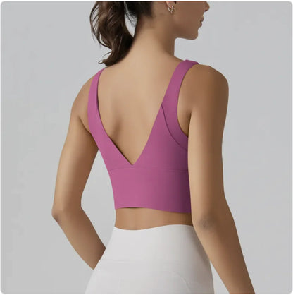 High Elastic Sports Bra for Running and Yoga