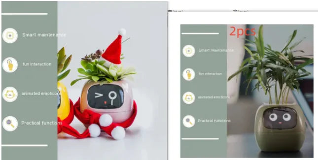 SmartGrow Planter – AI Expressions & Sensors