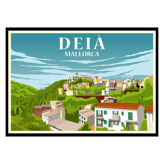 Deià Mallorca Poster