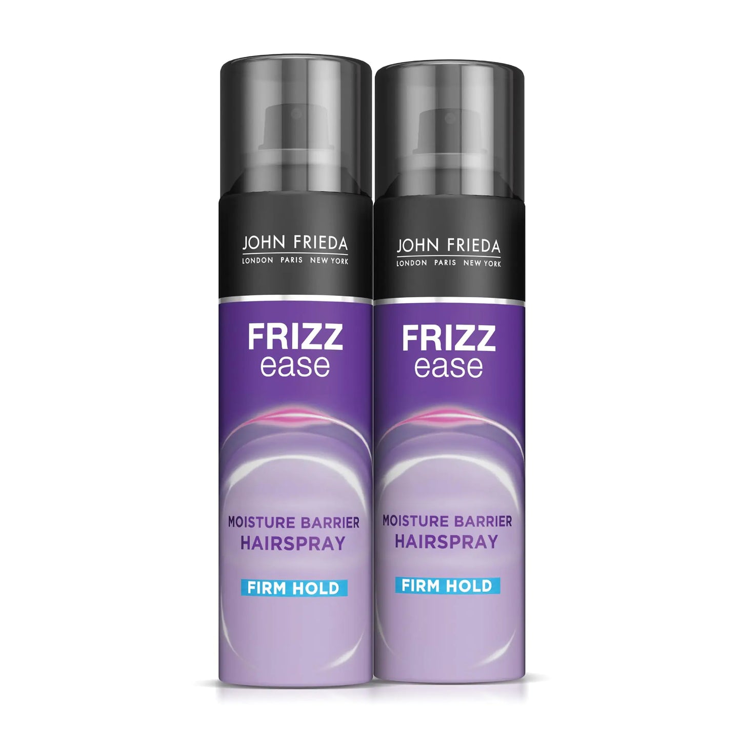 John Frieda Anti Frizz, Frizz Ease Firm Hold Hairspray, Anti-Humidity Spray for Hair, for 24-hour Hold, 12 Oz, Pack of 2 12 Ounce (Pack of 2)