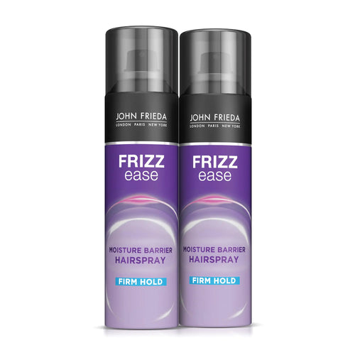 John Frieda Anti Frizz, Frizz Ease Firm Hold Hairspray, Anti-Humidity Spray for Hair, for 24-hour Hold, 12 Oz, Pack of 2 12 Ounce (Pack of 2)