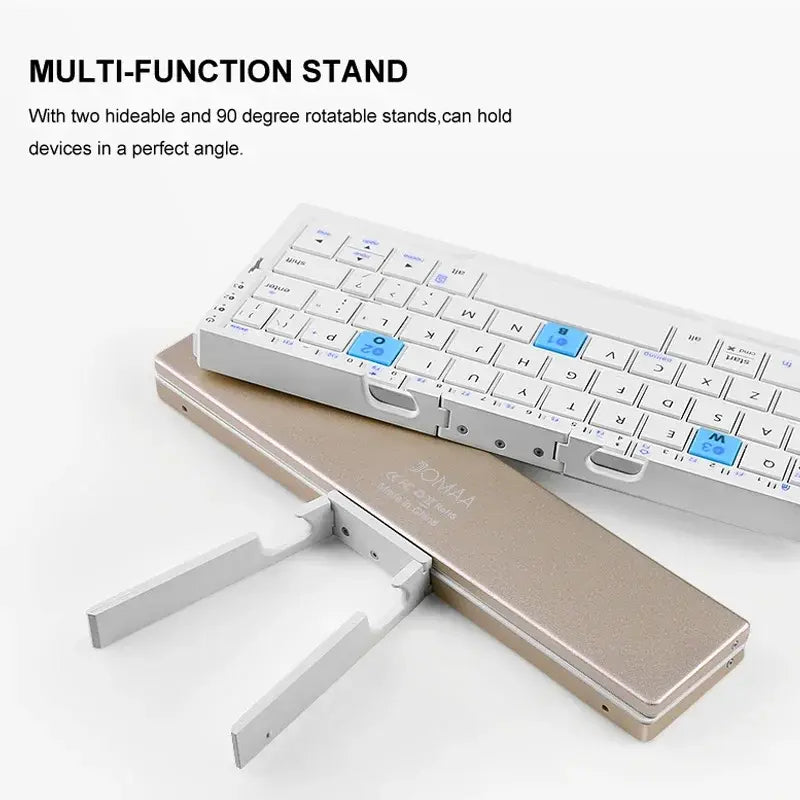 Foldable Bluetooth Keyboard Rechargeable Keyboard