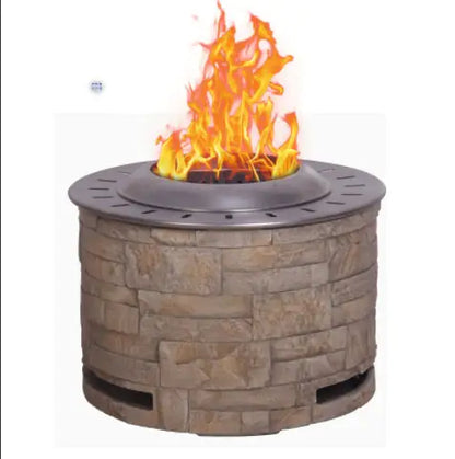 Stackstone Look Smokeless Firepit With Wood PelletTwigWood As The Fuel