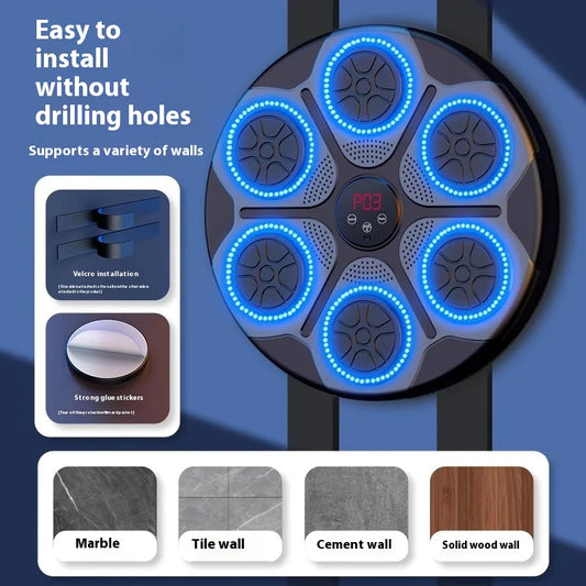 Music Boxing Machine Household With RGB Light