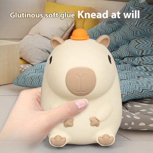 Silicone Capybara Night Lamp