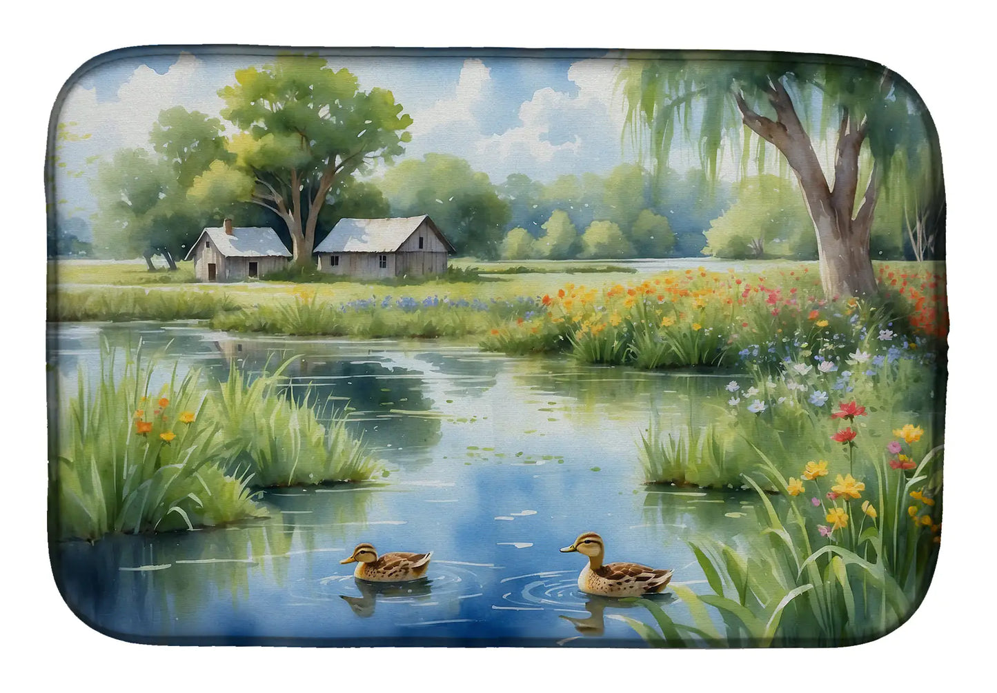 Mother Duck Dish Drying Mat