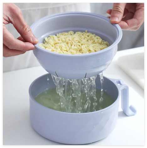 Ramen Bowl Draining Cup